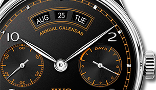 Новые лимитированные часы Portugieser Annual Calendar Edition "Pisa" представила компания IWC