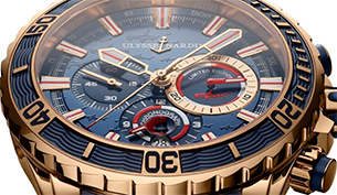 Ulysse Nardin представляет элегантные наручные часы Diver Chronograph Hammerhead Shark для настоящих любителей дайвинга